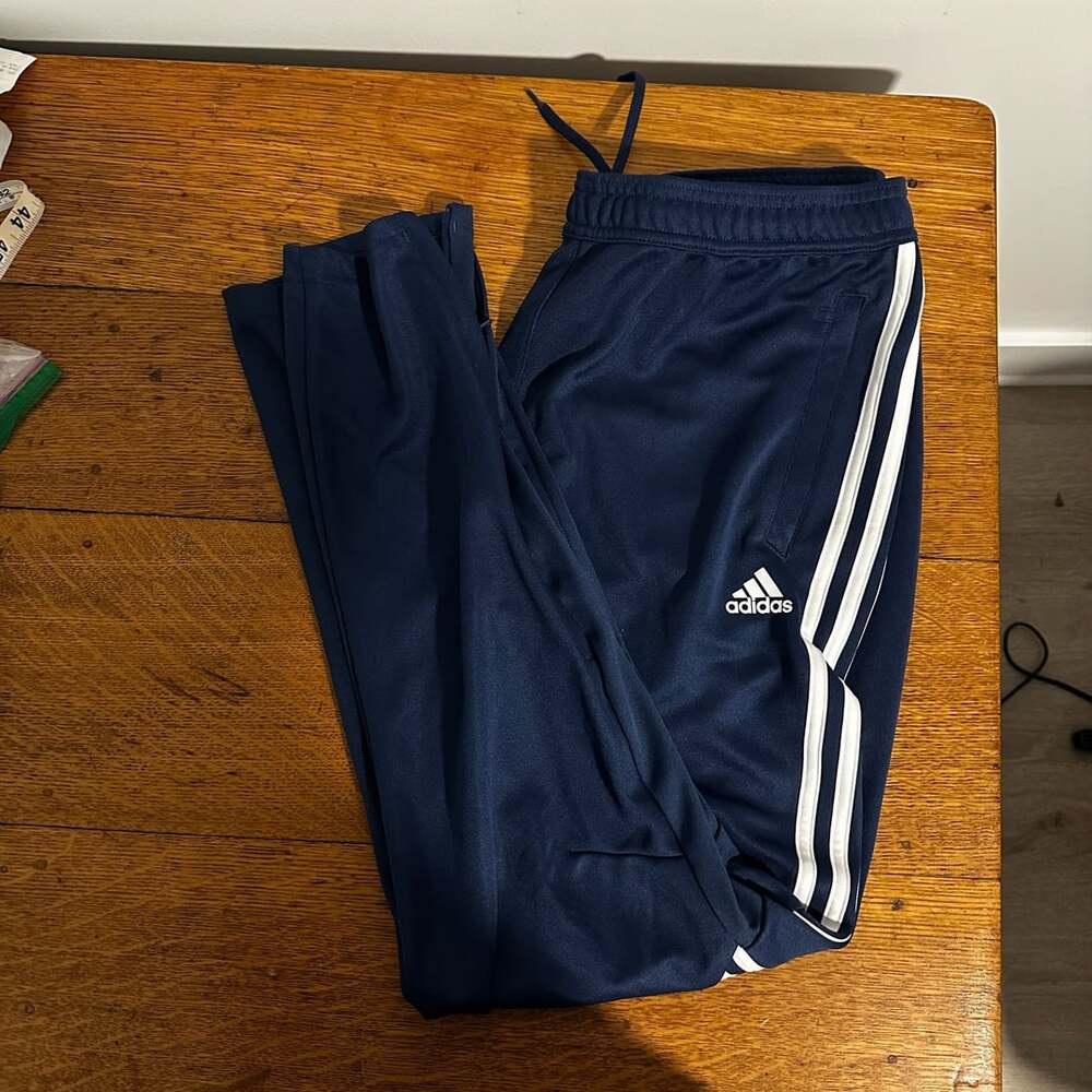 adidas Climacool Elastic Waistband Essential 3-Stripes Joggers - Blue